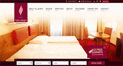 Desktop Screenshot of hotel-allegro.at