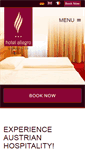 Mobile Screenshot of hotel-allegro.at